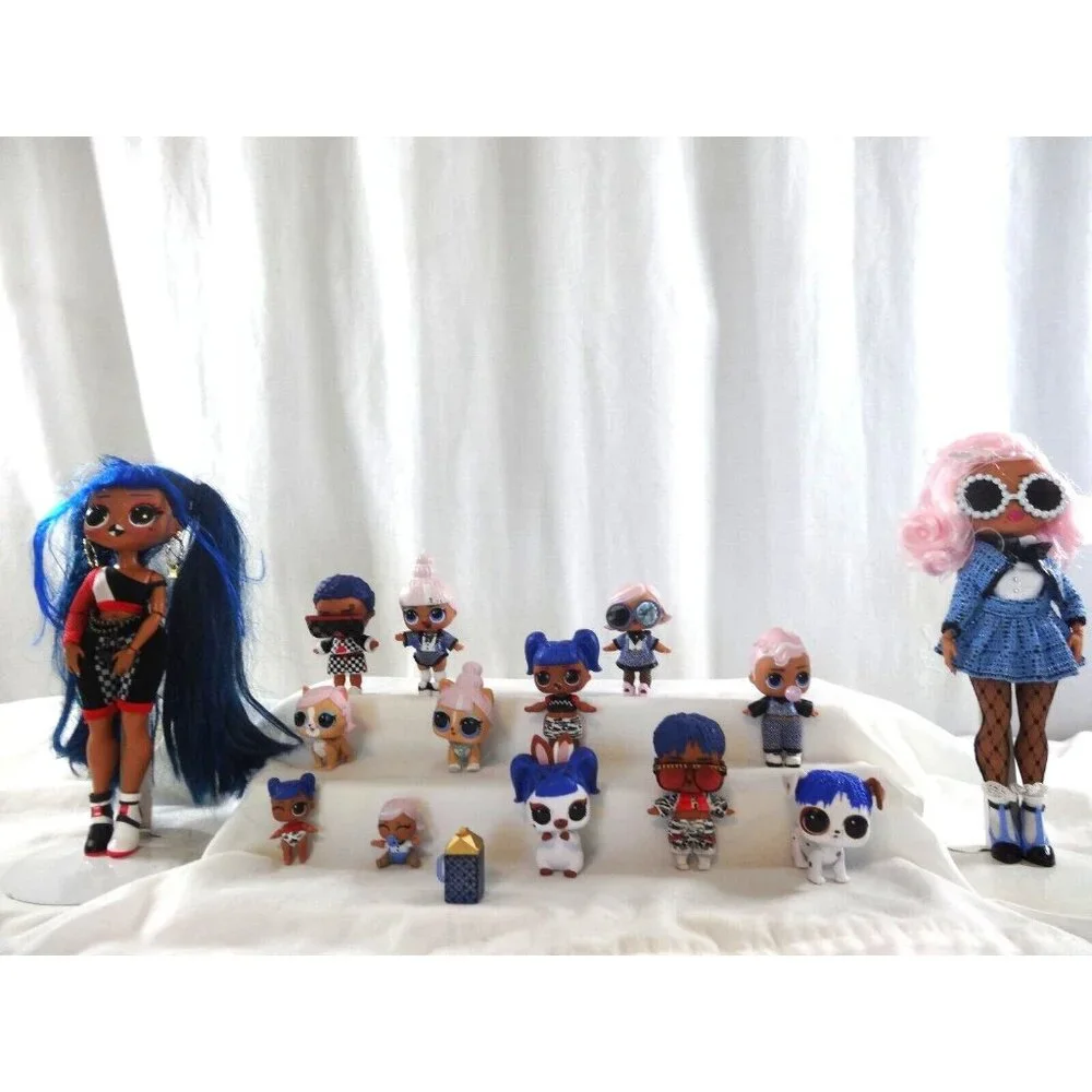 LOL Surprise OMG Downtown BB Uptown Girl‎ Locker Sets Big Sister Pet Accessories